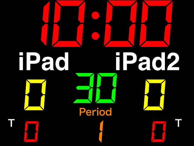 バスケットボール スコアボード アプリ デジ坊 Dejibo Ipadスタート 250円 Ipad スタート